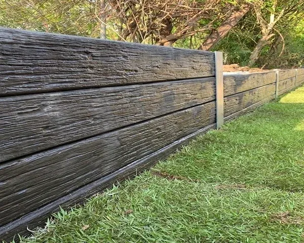 Retaining wall example in Fisher