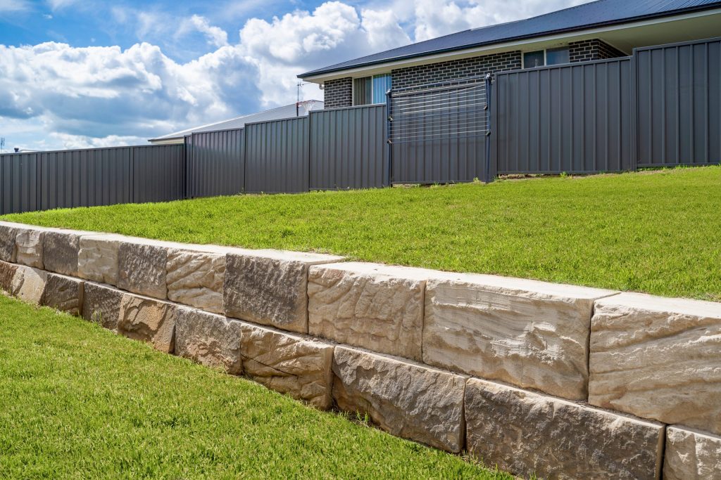 Sandstone Retaining Walls Canberra